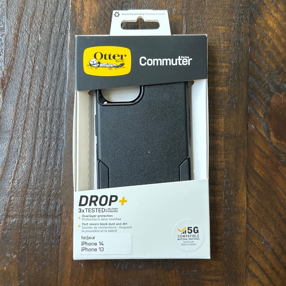 Otter Box Commuter Series for iPhone 13/14 Black Case